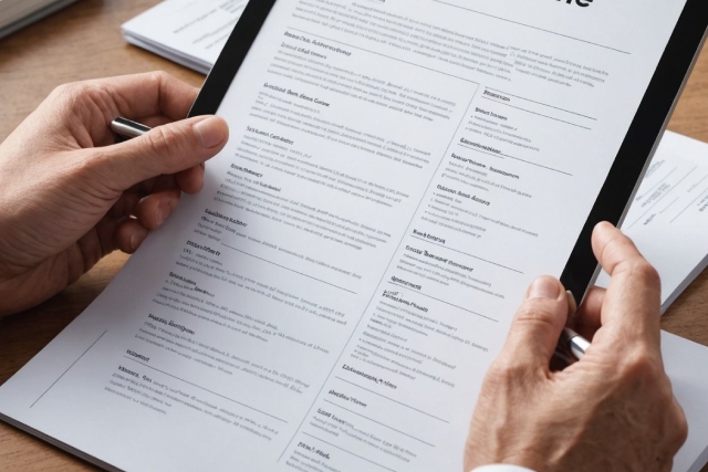 Créer un CV : retenez les rubriques principales et la structure type