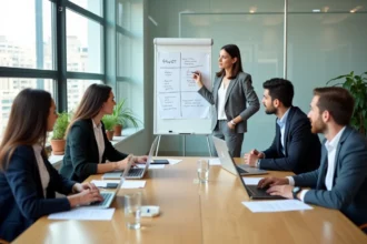 tableau SWOT illustrant les forces, faiblesses, opportunités et menaces d'une entreprise