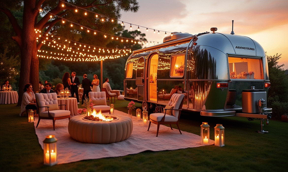 Événements haut de gamme : l’Airstream comme vecteur d’image de marque