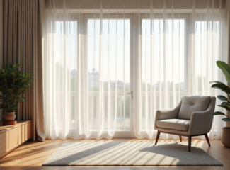 Des rideaux souples pour optimiser vos ouvertures de façon efficace