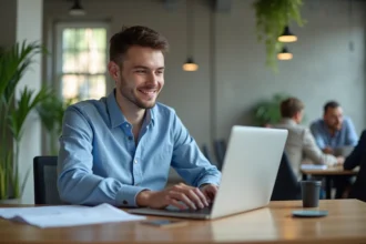 Jeune diplômé envisageant de créer sa propre entreprise