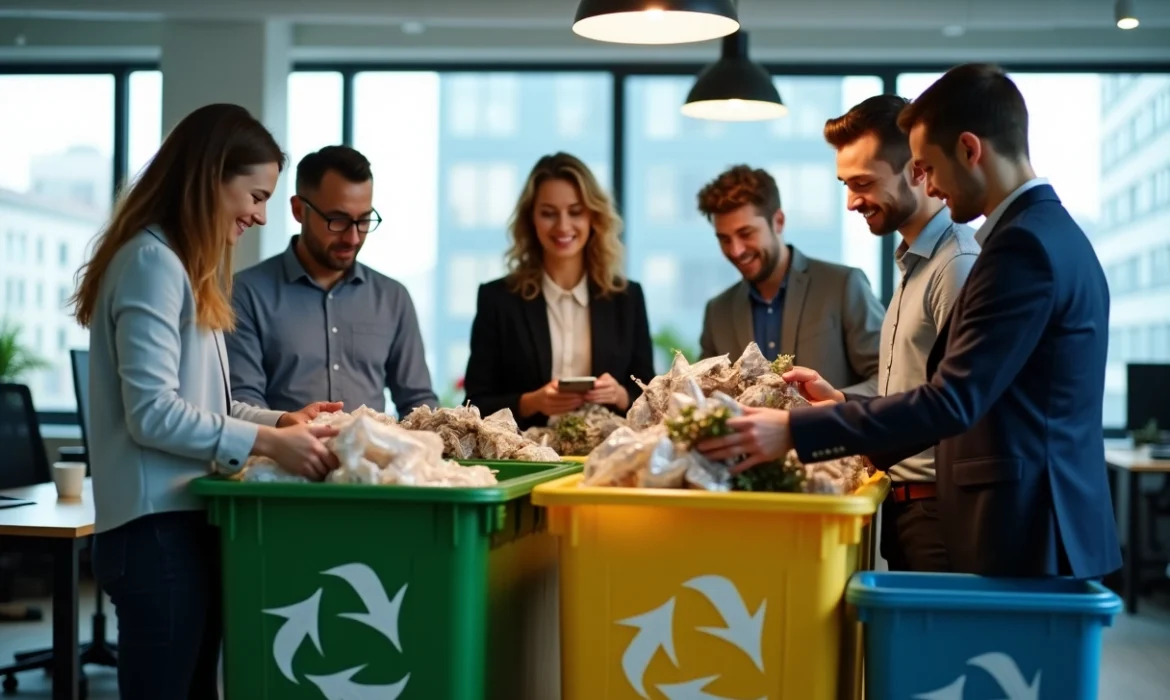 Les meilleures pratiques pour intégrer le tri des déchets dans votre entreprise