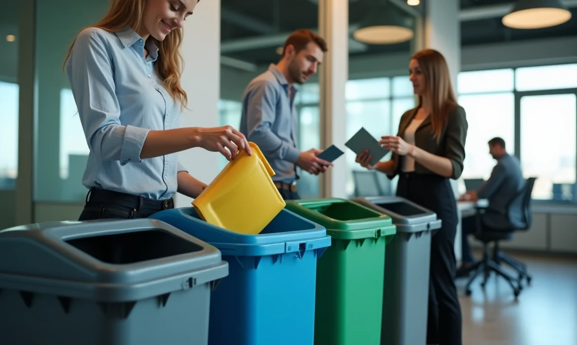 Le tri sélectif en entreprise : un geste éco-responsable à adopter