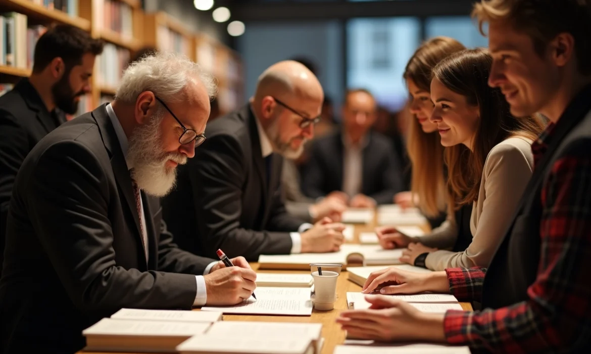 Les maisons d’édition et la promotion des auteurs émergents